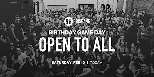 98 Brisbane - Birthday Game Day | 98 Gym Brisbane, Montague Road, West End QLD, Australia