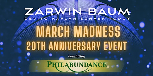 Zarwin Baum March Madness | Crystal Tea Room