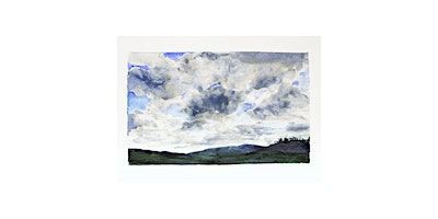 Cloud Studies Watercolor Painting Class | 901 Santa Fe Dr