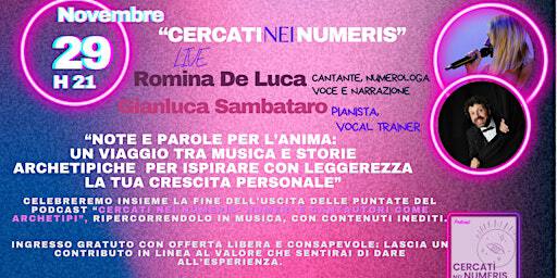 "CERCATI NEI NUMERIS" LIVE - Numeri e cantautori come archetipi | Via Ambrogio Binda, 30