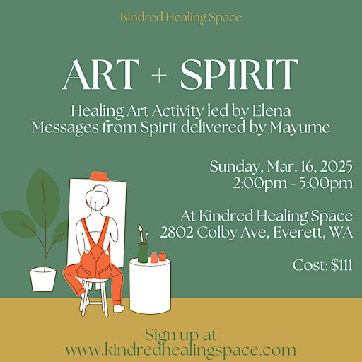 Art + Spirit | Kindred Healing Space, Colby Avenue, Everett, WA, USA