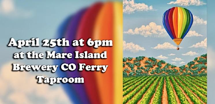 Hot Air Balloon PaintnSip at the Mare Island Brewery Co Ferry Taproom | Mare Island Brewing Co. – Ferry Taproom