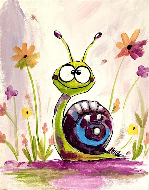 Easter and Spring Paint Morning - Snail | Kingsway Mall