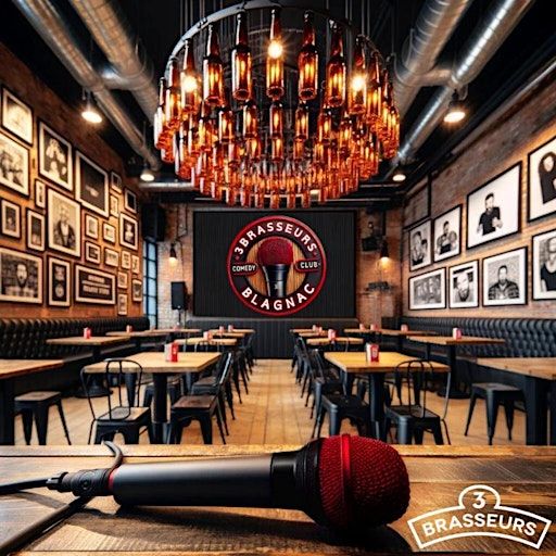 Soirée stand up - 3 Brasseurs Comedy Club | 3 Brasseurs Blagnac