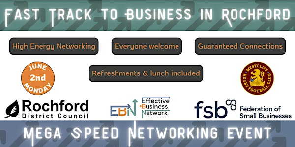 Rochford Speed Networking Event | Westcliff Rugby Football Club