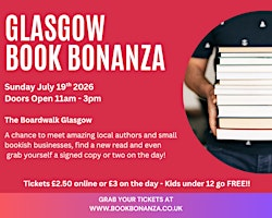 Glasgow Book Bonanza | The Boardwalk