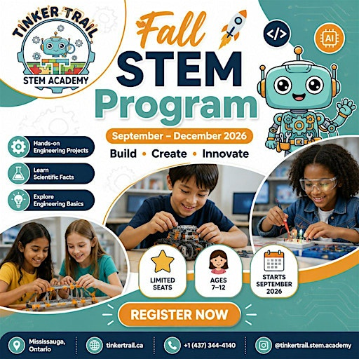 Fall STEM Program | MindShare Workspace Canada's 1st Mall Located Coworking Space