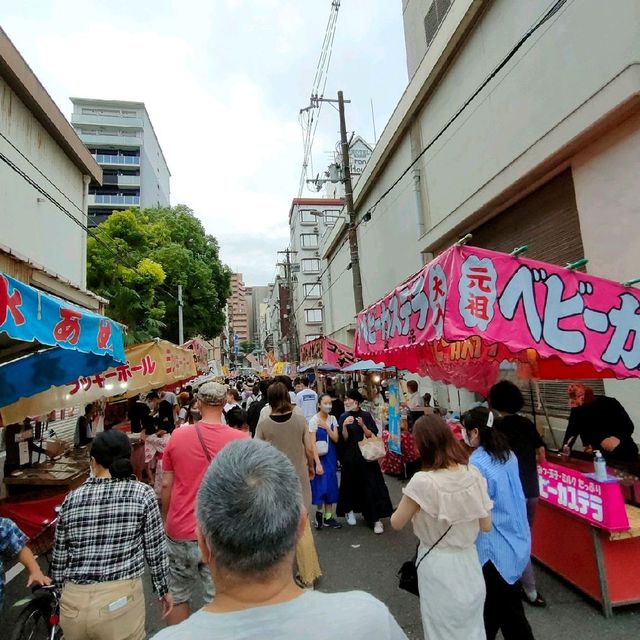【大阪 中央区】高津神社の夏祭り✨the日本