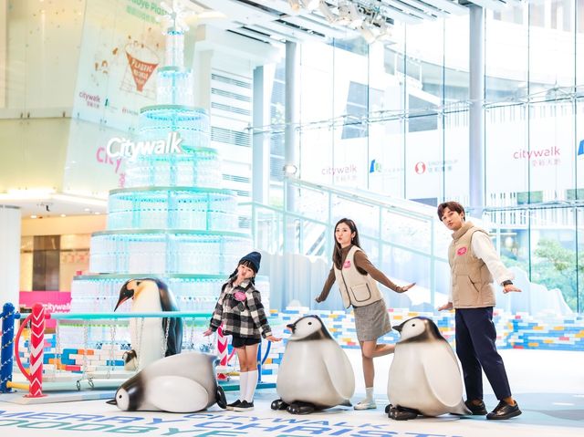 Citywalk荃新天地「Merry Christmas! Goodbye Plastic!」 置身極地冰川世界