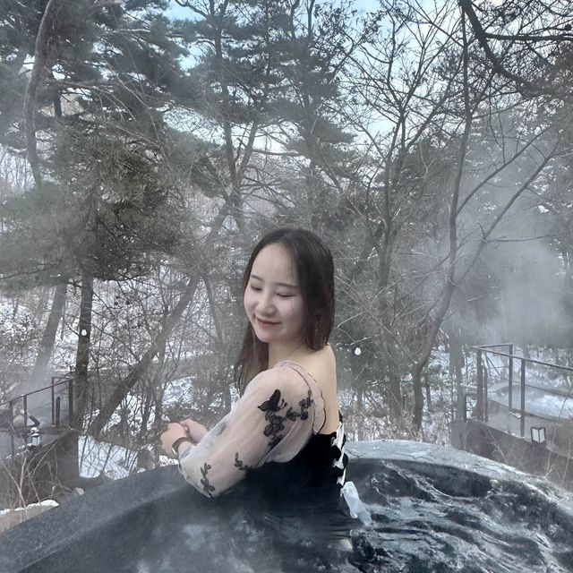 숲 속 한가운데에서 온천 즐기는 해브나인 스파🧖‍♀️