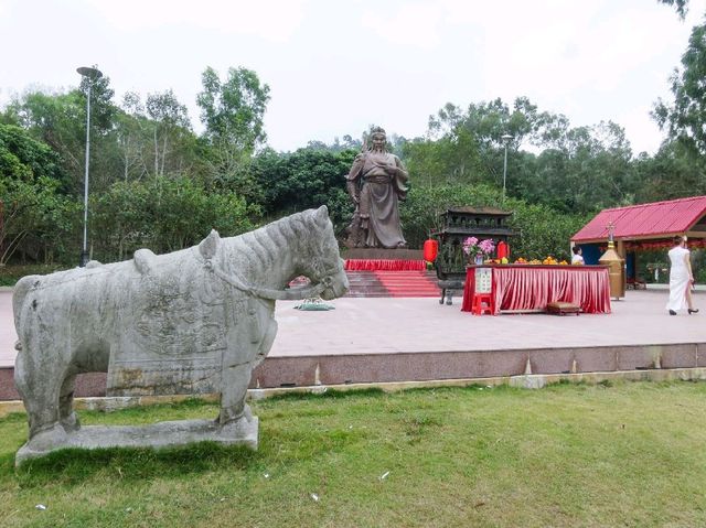 靚靚著漢服同紅葉打卡