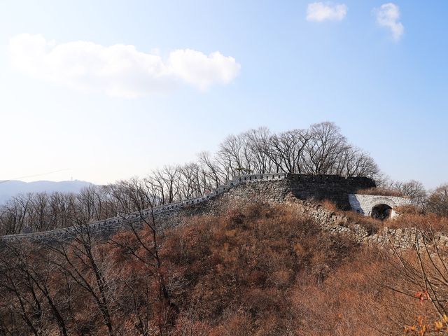 남한산성 겨울 성곽길따라 걷다보면