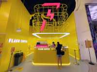 Neon pop coffee joint at Orchard Central SG