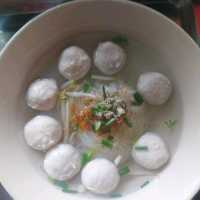 ก๋วยเตี๋ยวลูกชิ้นหมู (ทำเอง) ราชบุรี