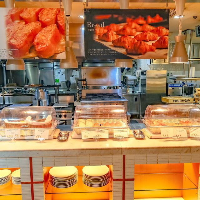 札幌グランドホテル・朝食ビュッフェパンコーナー