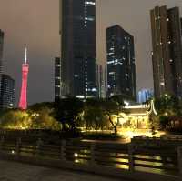 Iconic tower in Guangzhou 