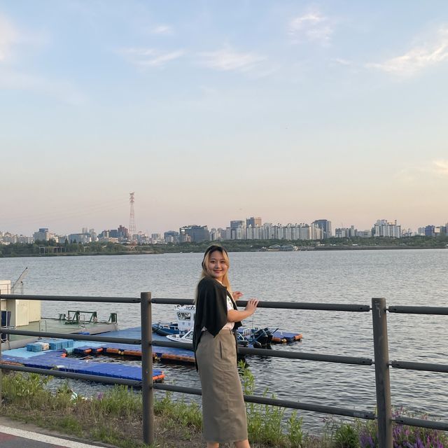 노을맛집 망원한강공원🌅