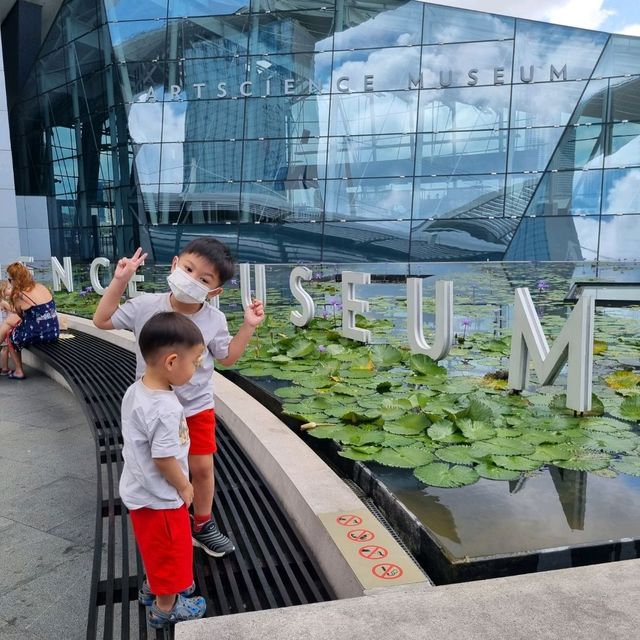 Arts Fun At The Artscience Museum