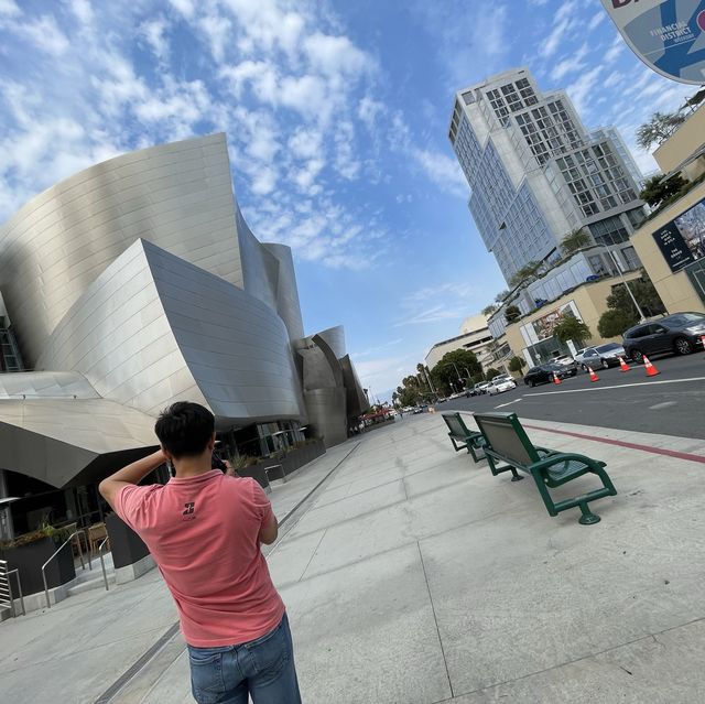 Marvelous architectures near LA courthouse 