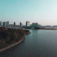 Dushu lake. The most serene lake in Suzhou 