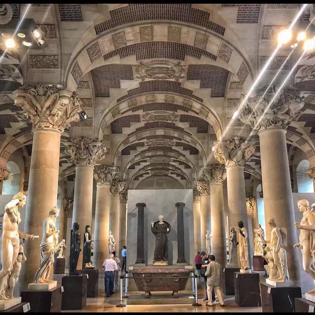 Sculptures in Louvre Museum - Paris 