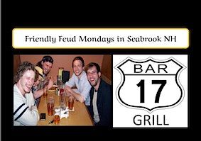 Monday Friendly Feud Trivia at Bar 17 Grill in Seabrook | Bar 17 Grill