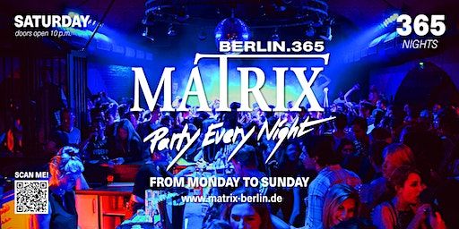 Matrix Club Berlin "Saturday" 16.12.2023 | Matrix Club Berlin