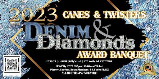 Denim and Diamonds 2023 - Canes Football and Cheer Banquet | Billy's Hall Rental
