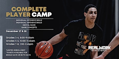 COMPLETE PLAYER CAMP (GRADE 7-8) | The Warehouse