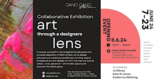 art through a designers lens | Gang Gang Gallery
