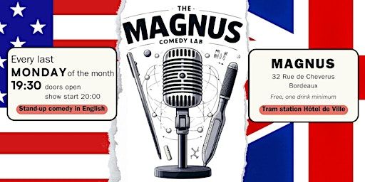 The Magnus Comedy Lab [STAND-UP IN ENGLISH] | MAGNUS