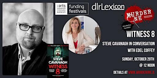 Witness 8: Steve Cavanagh in conversation with Edel Coffey | LexIcon Library and Cultural Centre