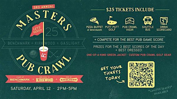 3rd Annual 4C Masters Pub Crawl | Benchmark