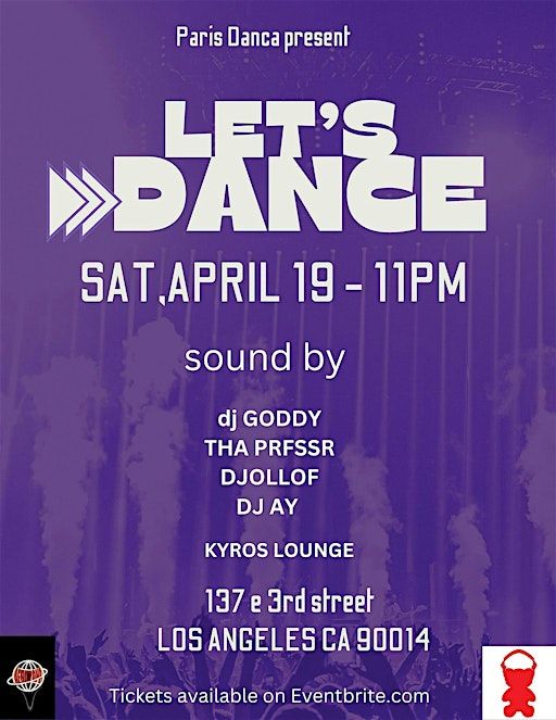 LET’S DANCE | 137 E 3rd St