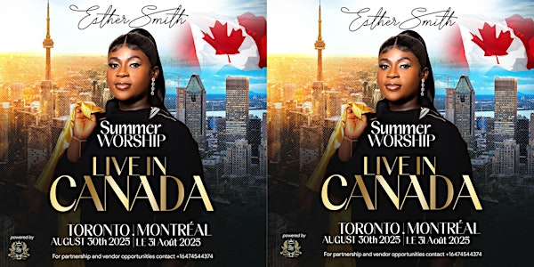 ESTHER SMITH LIVE IN MONTREAL | The Resurrection Center