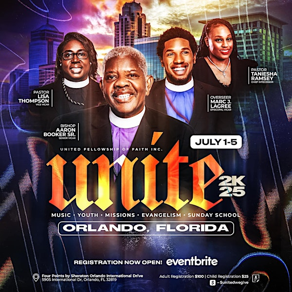 UNITE 2025 - SUMMER CONFERENCE - Orlando, FL - July 1-5 | Four Points by Sheraton Orlando International Drive