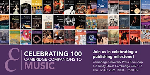 Celebrating 100 Cambridge Companions to Music | Cambridge University Press Bookshop
