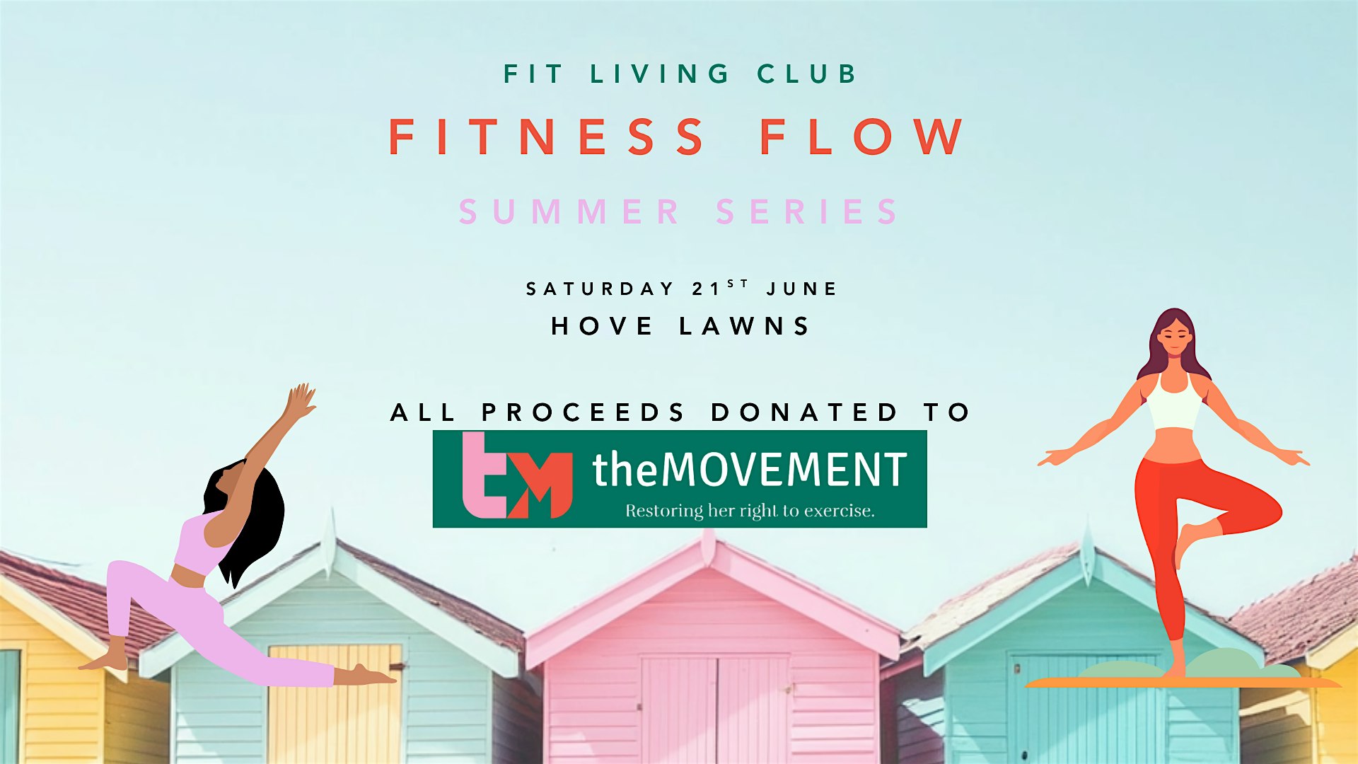 FIT LIVING CLUB Summer Strength & Stretch Class on Hove Lawns | Hove Lawns
