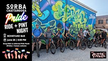 SORBA Chattanooga Pride Ride + Pint Night | The Boneyard, Station Street, Chattanooga, TN, USA