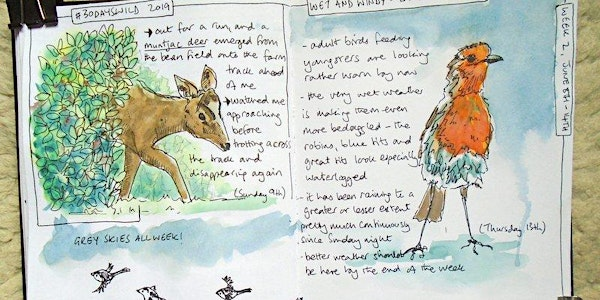 Nature Journaling with Sharon - 30th June PP | Paxton Pits Environmental Education Centre,