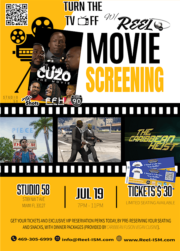 "Turn The TV Off" Movie Screening (MIA) | Studio 58