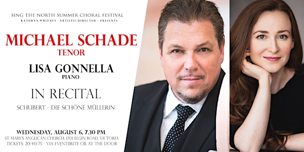 Michael Schade - In Recital - with Lisa Gonnella | St. Mary the Virgin, Anglican Church