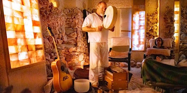 Himalayan Salt Cave Sound Journey w/CosmicThroat Singer Matthew Kocel | Saltwonder Himalayan Salt Cave