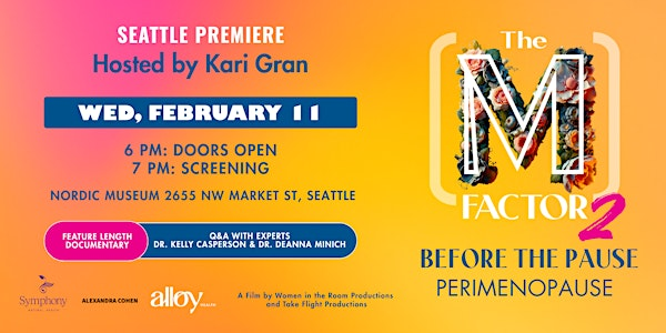 The [M] Factor 2 - Premiere Screening Presented by Kari Gran Skincare | National Nordic Museum