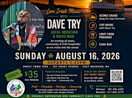 Craic on the Canal – 2026 AOH Irish Sunset Cruise | Onset Pier Public Parking Lot