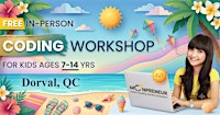 Free In-person Coding Class in Dorval, QC For Kids Ages 7-14 Years | Hampton Inn & Suites by Hilton Montreal-Dorval