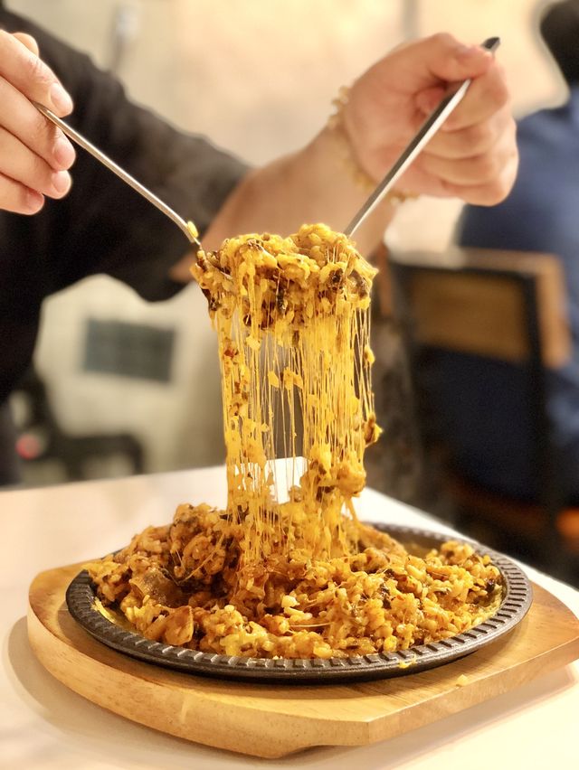 韓國街的韓式餐廳