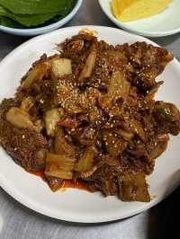 대학교 앞 두루치기 맛집! 냉정역 까만고무신 식당