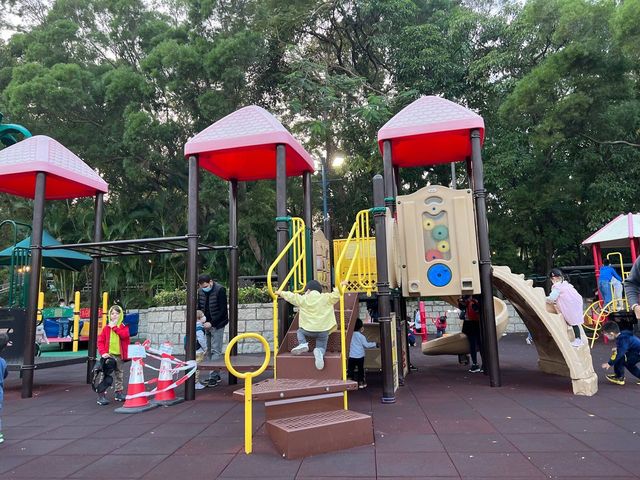 兒童放電處｜九龍公園兒童遊樂場