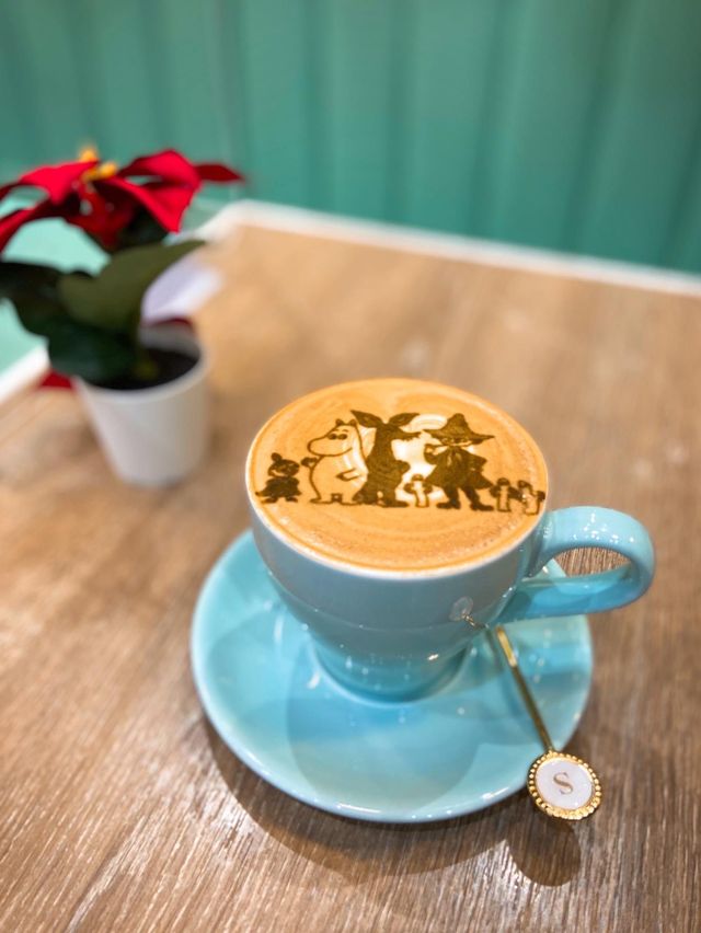 【🌺上環花海Cafe  x  驚喜打印咖啡☕】